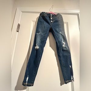 Size 7 Bundle. Five of Pair Girls 7 Slim Jeans.Very little wear!!!